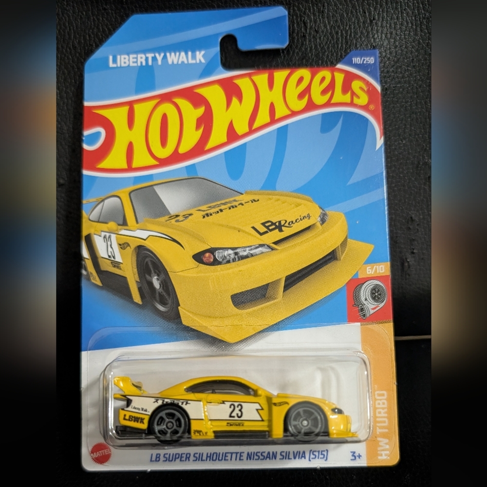 Liberty Works Super Silhouette Nissan Silvia (S15) Yellow Hot Wheels